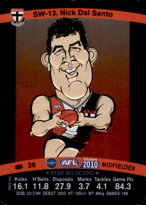 Nick Dal Santo, Star Wildcard, 2010 Teamcoach AFL