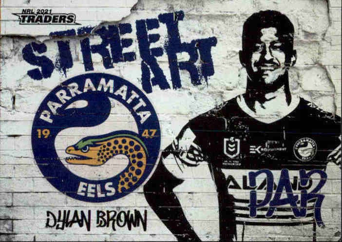 Dylan Brown, Street Art, 2021 TLA Traders NRL