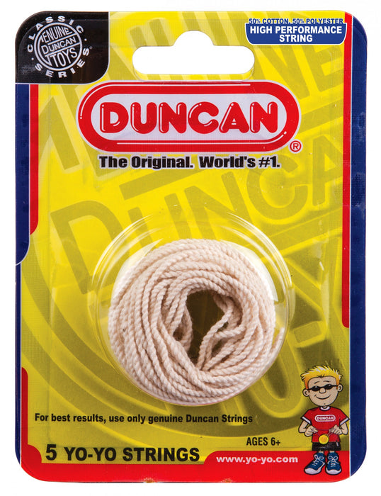 Duncan Yo-Yo Strings 5 Pack White