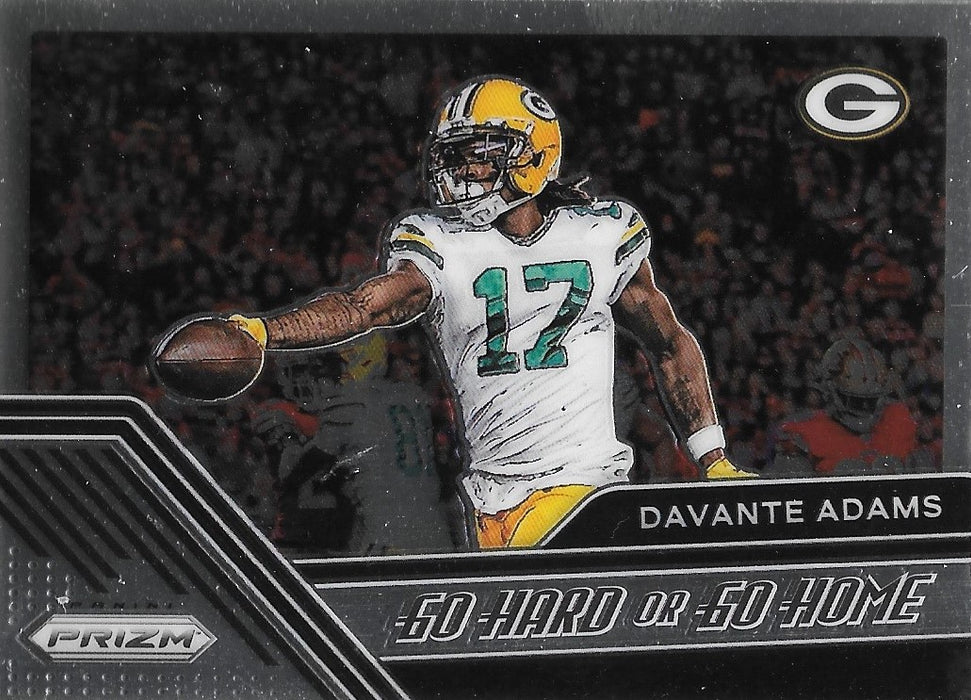 Davante Adams, Go Hard or Go Home, 2020 Panini Prizm Football NFL