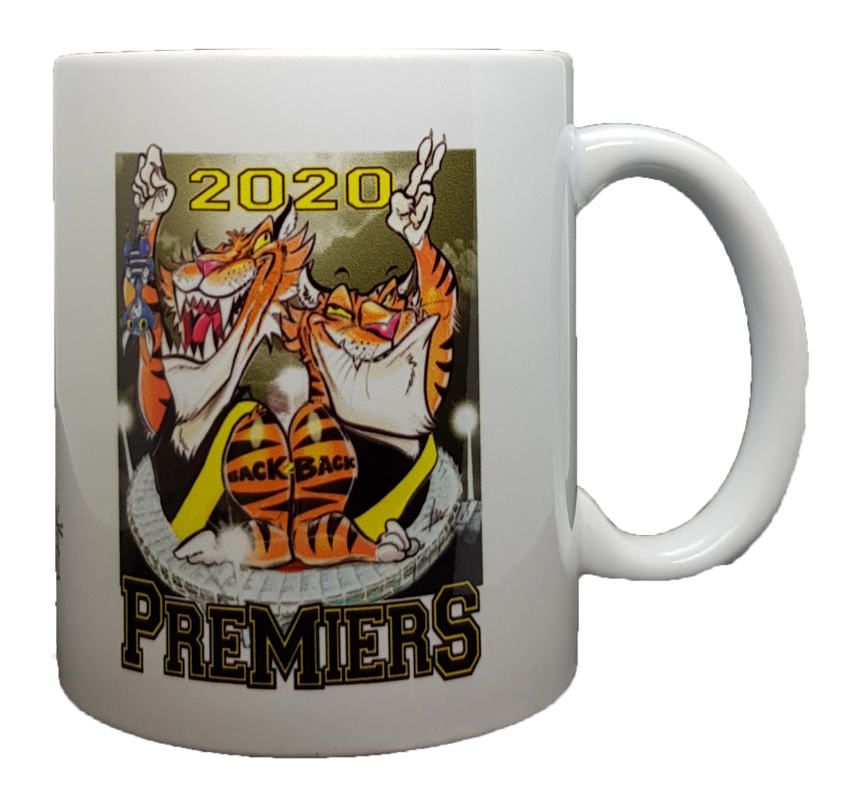 2020 Richmond Tigers Back to Back Premiers, Harv Time Mug