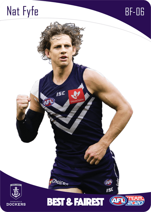 Nat Fyfe, Best & Fairest, 2020 Teamcoach AFL