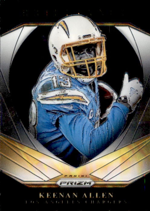 Keenan Allen, Brilliance, 2020 Panini Prizm Football NFL