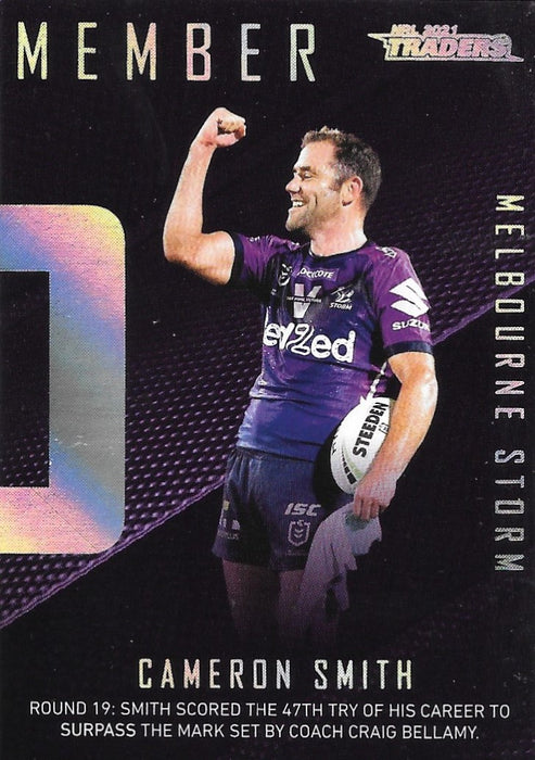 Cameron Smith, #21, Season to Remember, 2021 TLA Traders NRL