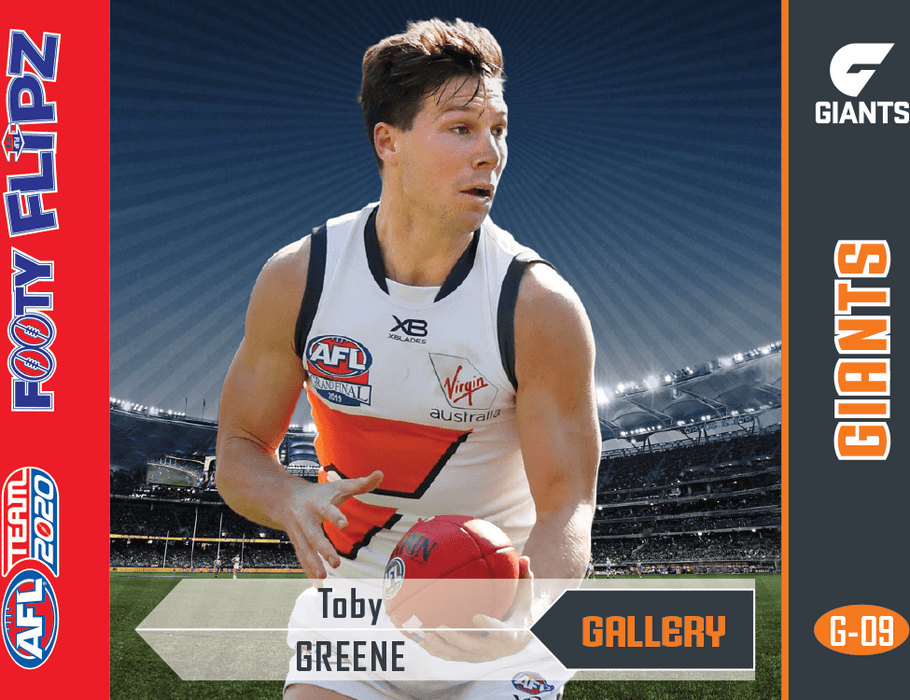 Toby Greene, Footy Flipz Gallery, 2020 Teamcoach AFL