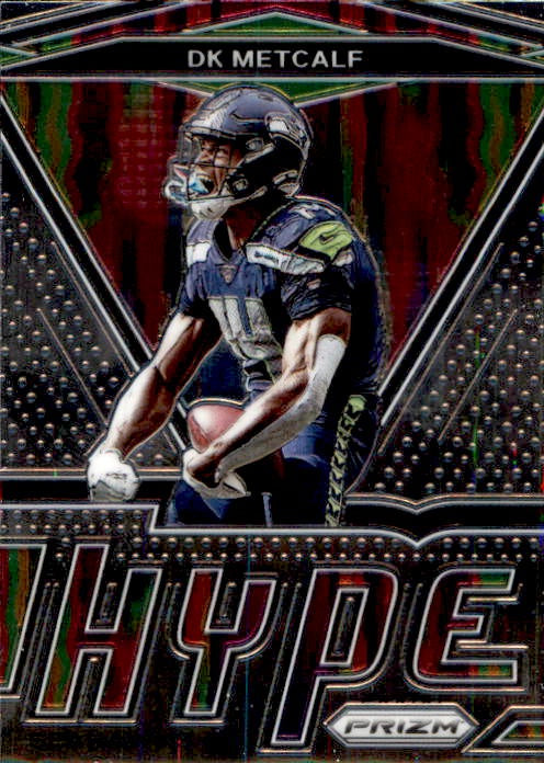 DK Metcalf, Hype, 2020 Panini Prizm Football NFL