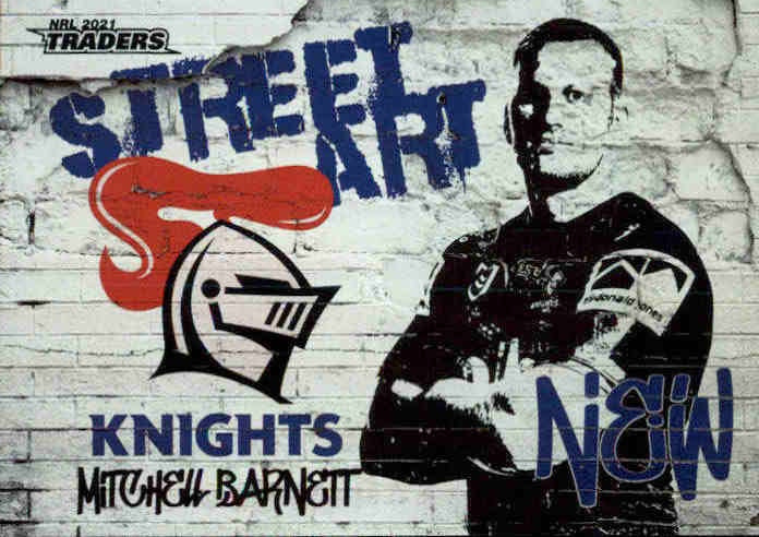 Mitchell Barnett, Street Art, 2021 TLA Traders NRL