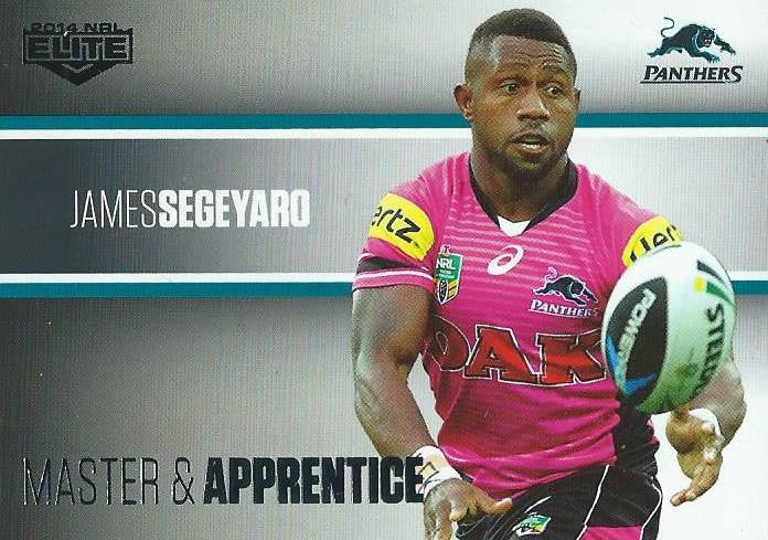 Master & Apprentice, 2014 ESP Elite NRL - 1 to 32 - Pick Your Card