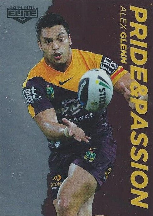 Pride & Passion, 2014 ESP Elite NRL - 1 to 48 - Pick Your Card