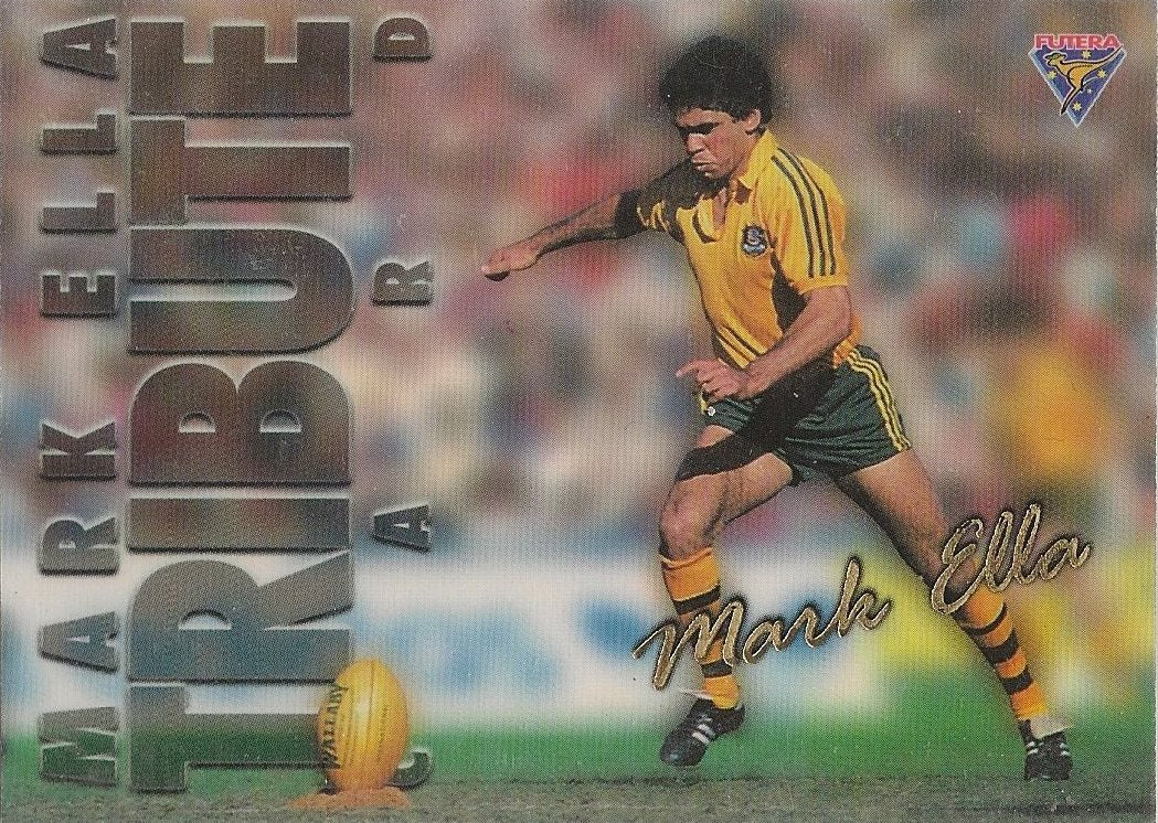 Mark Ella, Tribute Card, 1995 Futera Australian Rugby