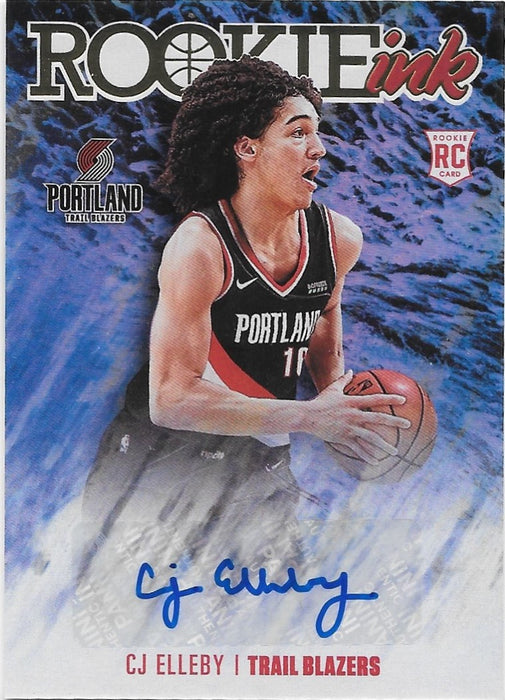 CJ Elleby, RC, Rookie Ink, 2019-20 Panini Hoops Basketball NBA