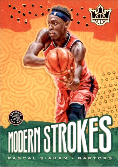 Pascal Siakam, Modern Strokes, 2019-20 Panini Court Kings Basketball NBA