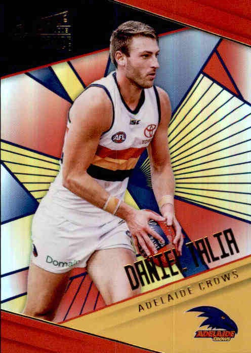 Daniel Talia, Holofoil Parallel, 2019 Select AFL Dominance