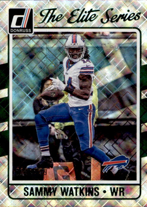 Sammy Watkins, The Elite Series GREEN, 2016 Panini Donruss Football NFL