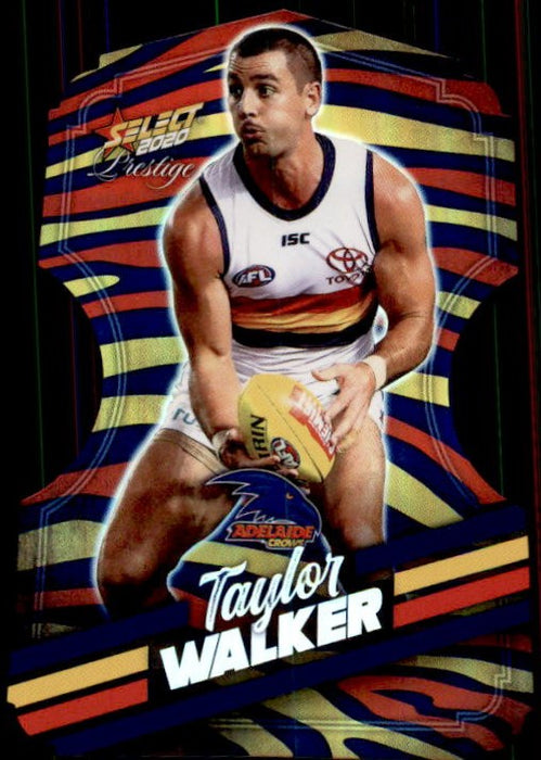 Taylor Walker, Zebra Diecut, 2020 Select AFL PRESTIGE Footy Stars