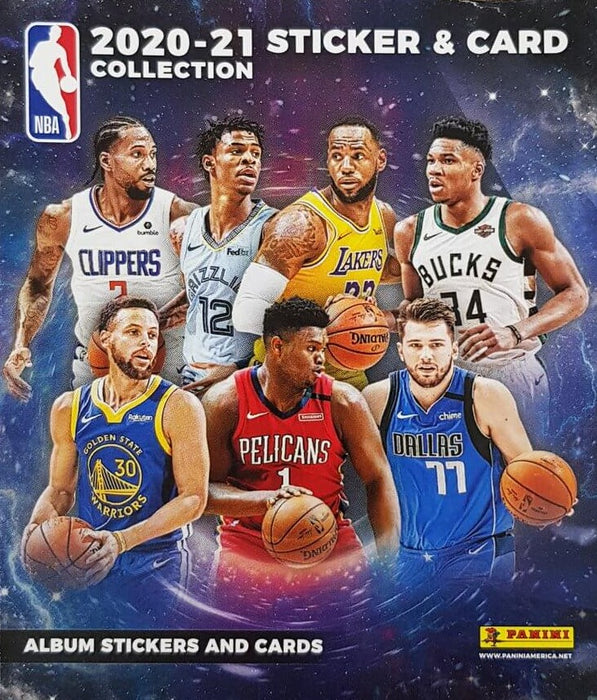2020-21 Panini Basketball – Stickers and Card Collection NBA Box