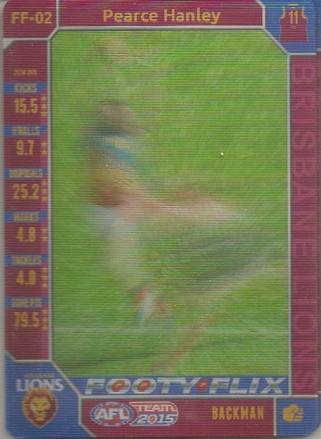 Pearce Hanley, Footy Flix, 2015 Teamcoach AFL