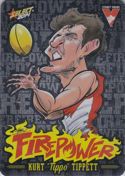 Kurt Tippett, Firepower Caricatures, 2014 Select AFL Champions