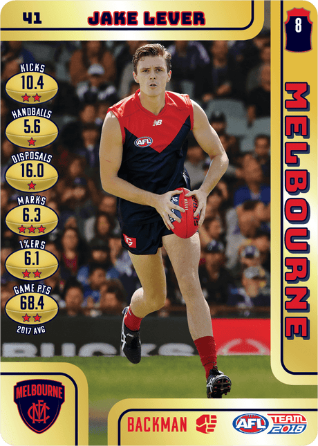 Jake Lever, Gold, 2018 Teamcoach AFL