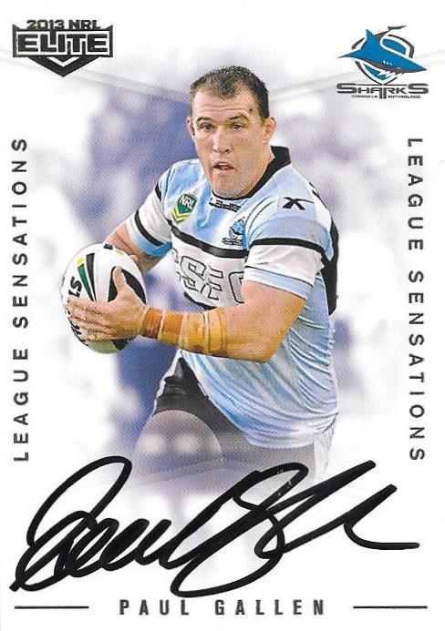 Paul Gallen, League Sensations, 2013 ESP Elite NRL