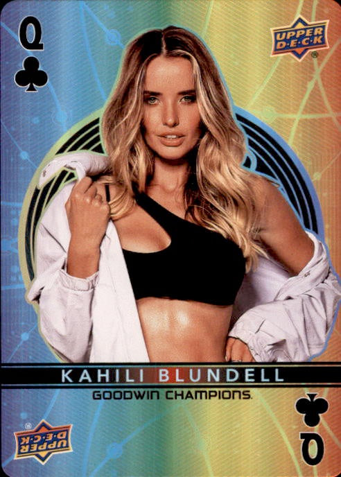 Kahili Blundell, Goodwin Playing Card, 2022 Upper Deck Goodwin Champions