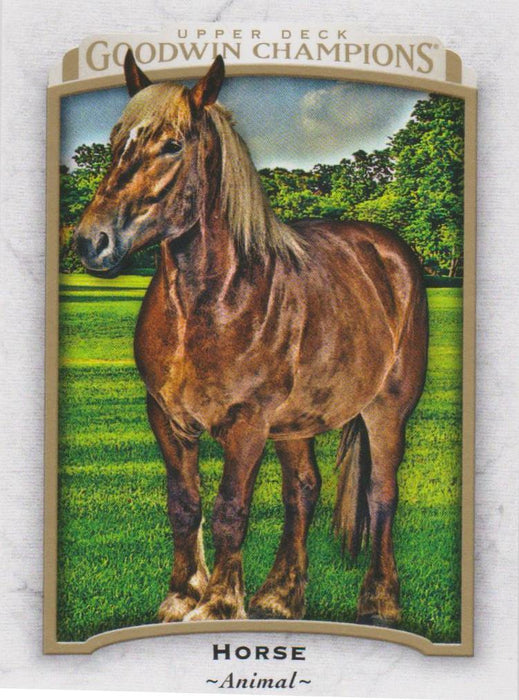 Horse, 2017 Upper Deck Goodwin Champions