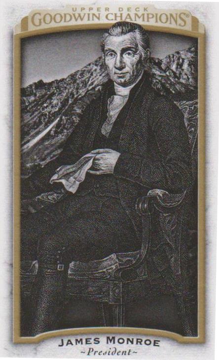 James Monroe, Mini, 2017 Upper Deck Goodwin Champions