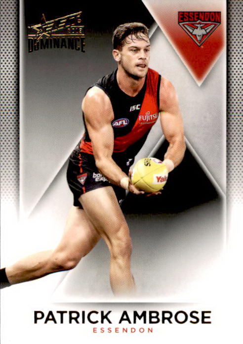 2019 Select AFL Dominance Base Card - 1 to 100 - Pick Your Card