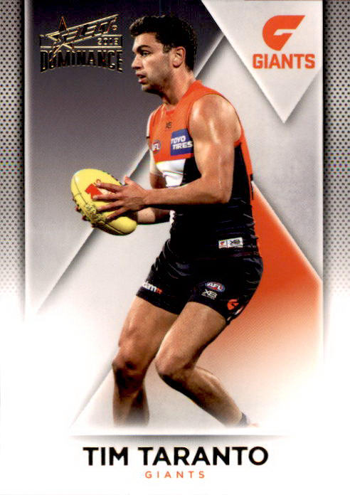 2019 Select AFL Dominance Base Card - 1 to 100 - Pick Your Card