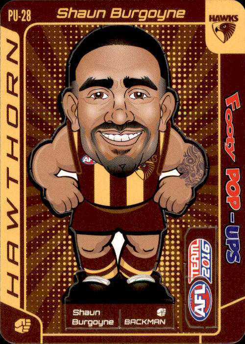 Shaun Burgoyne, Footy Pop-Ups, 2016 Teamcoach AFL