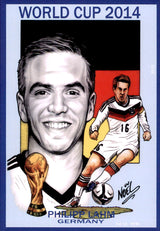 Soccer World Cup Winning Captains Card Set by Noel