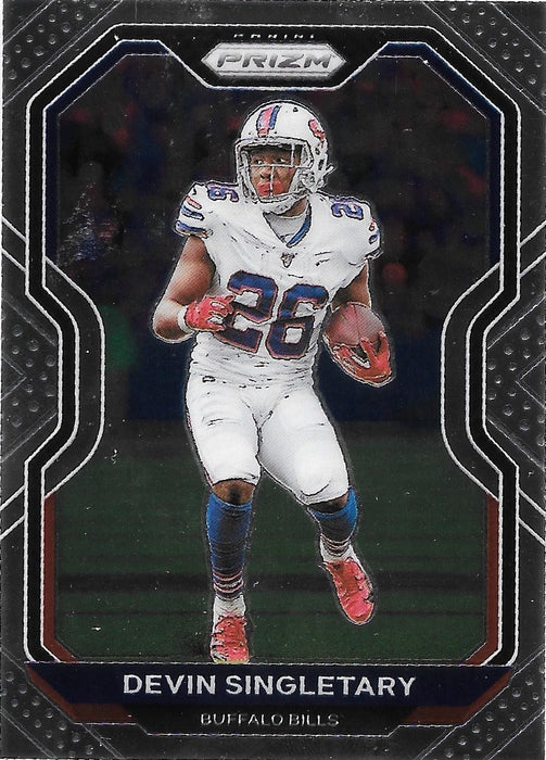 2020 Panini Prizm Football NFL Base Common card - 1 to 115 - Pick Your Card