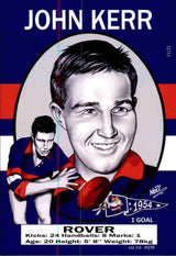 Footscray Bulldogs 1954 Premiers Card Set by Noel