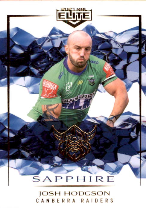 Josh Hodgson, #20/23, Sapphire Mojo, 2021 TLA Elite NRL Rugby League