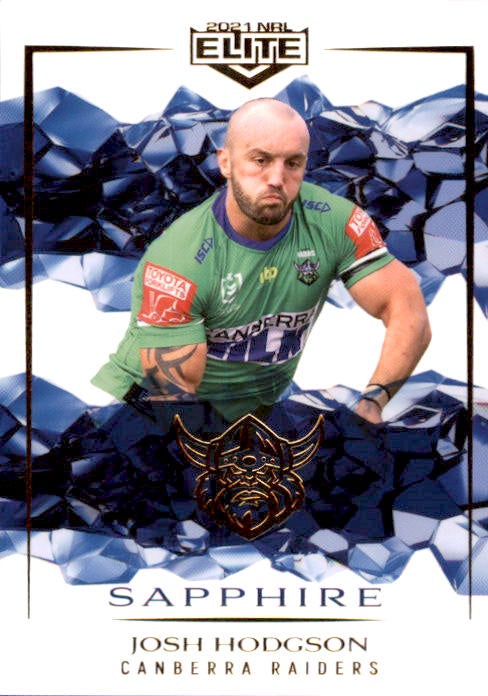 Josh Hodgson, #02/23, Sapphire Mojo, 2021 TLA Elite NRL Rugby League