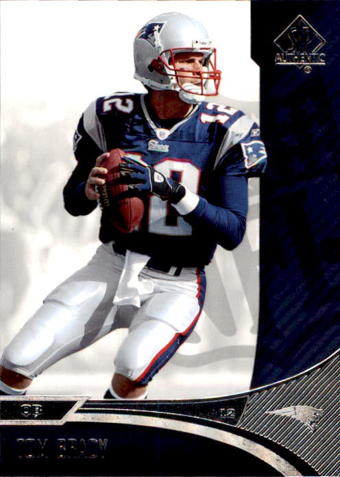 Tom Brady, 2006 SP Authentic Football NFL