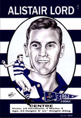 Geelong Cats 1963 Premiers Card Set by Noel