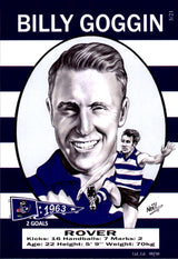 Geelong Cats 1963 Premiers Card Set by Noel