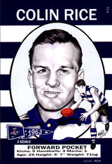 Geelong Cats 1963 Premiers Card Set by Noel