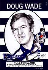 Geelong Cats 1963 Premiers Card Set by Noel