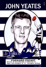 Geelong Cats 1963 Premiers Card Set by Noel