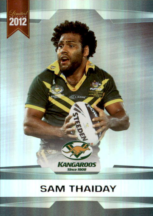 2012 ESP Rugby League Limited Parallel card - 1 to 72 - Pick Your Card