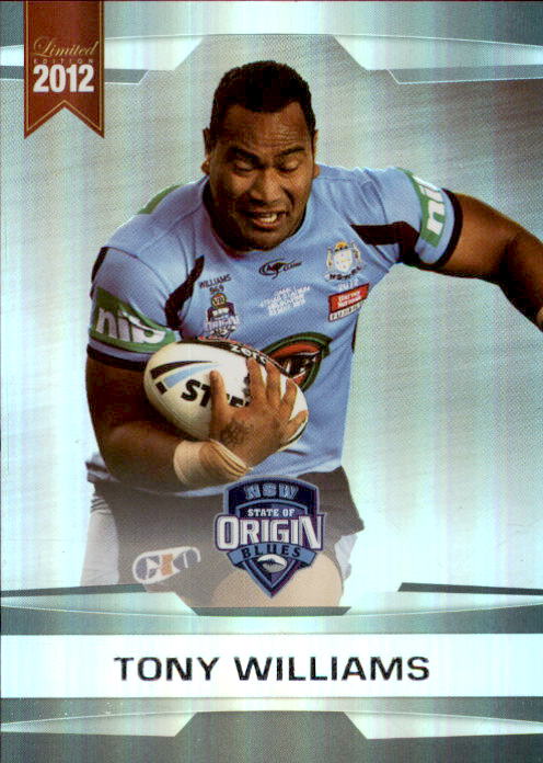 2012 ESP Rugby League Limited Parallel card - 1 to 72 - Pick Your Card