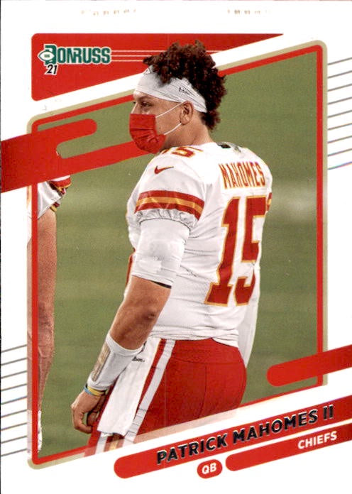 Patrick Mahomes II, Variation, 2021 Panini Donruss Football NFL