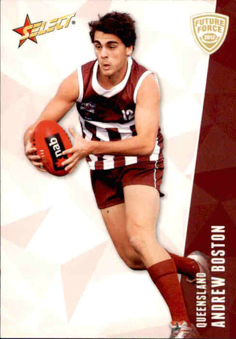 2012 Select AFL Future Force Common Cards -  Cards 1 to 86 - Pick Your Card