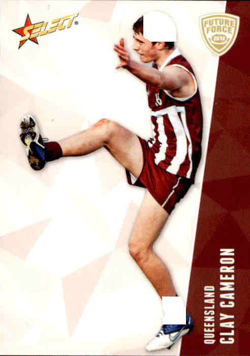 2012 Select AFL Future Force Common Cards -  Cards 1 to 86 - Pick Your Card