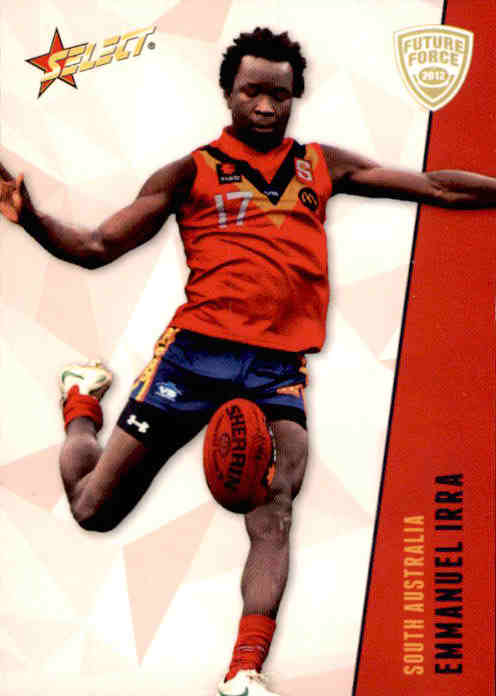 2012 Select AFL Future Force Common Cards -  Cards 1 to 86 - Pick Your Card