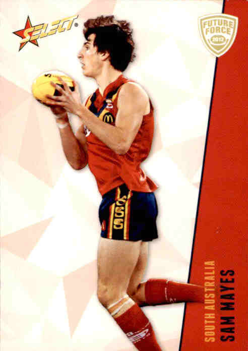 2012 Select AFL Future Force Common Cards -  Cards 1 to 86 - Pick Your Card