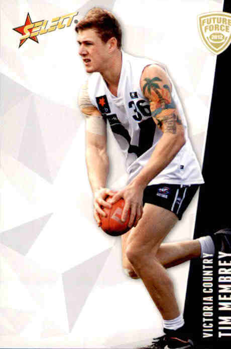 2012 Select AFL Future Force Common Cards -  Cards 1 to 86 - Pick Your Card