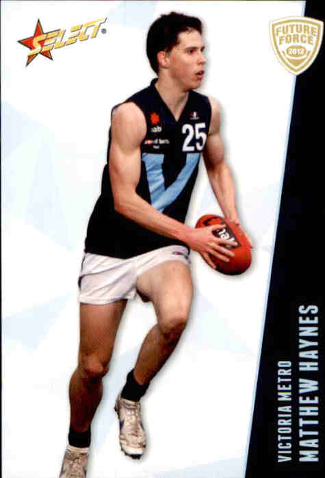 2012 Select AFL Future Force Common Cards -  Cards 1 to 86 - Pick Your Card